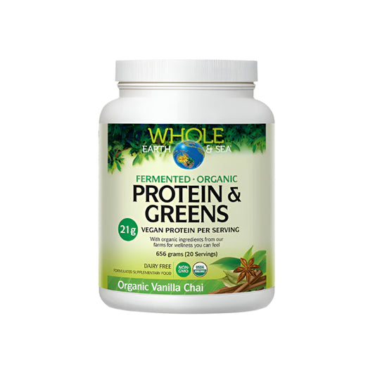 Fermented, Organic Protein & Greens - Vanilla Chai