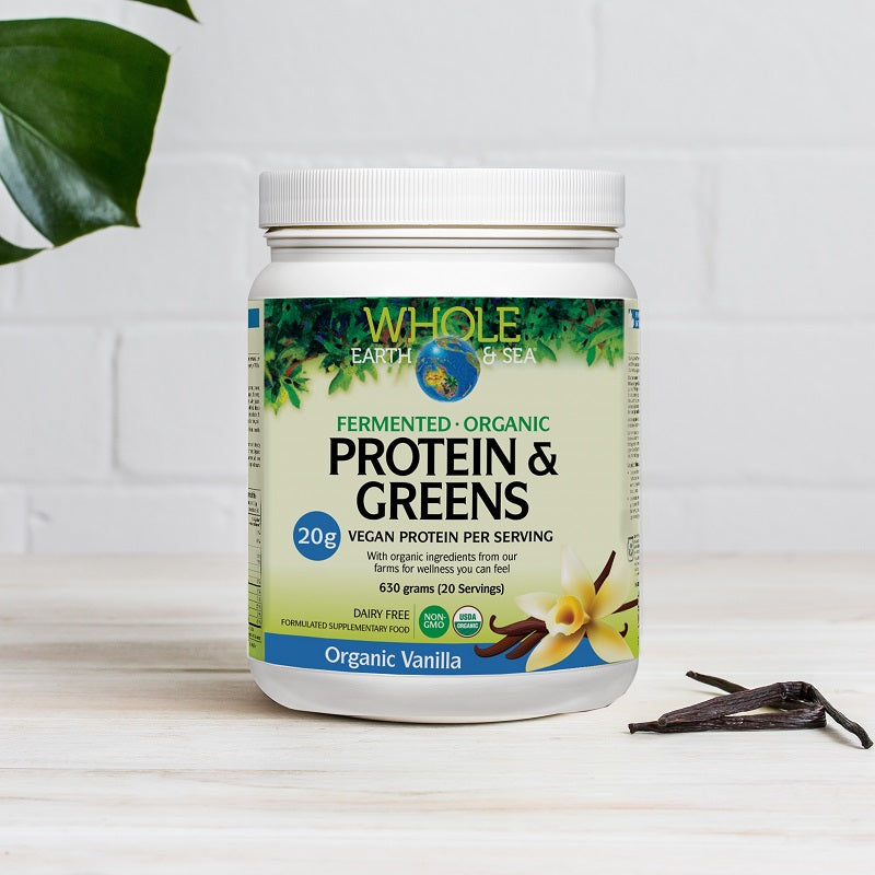Fermented, Organic Protein & Greens - Vanilla