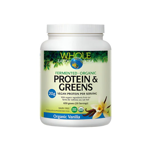 Fermented, Organic Protein & Greens - Vanilla