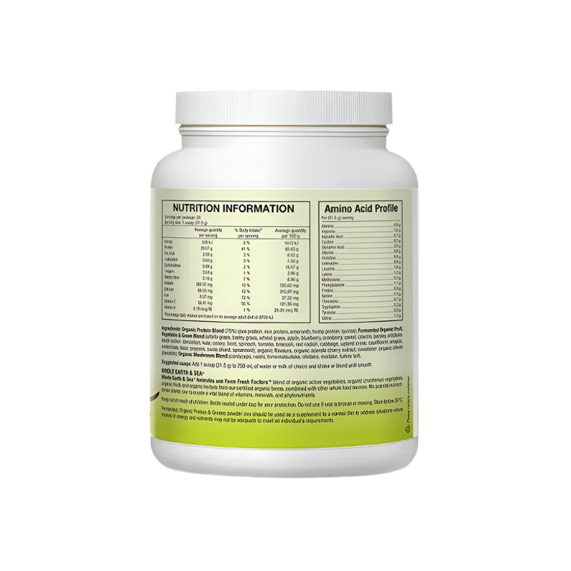 Fermented, Organic Protein & Greens - Vanilla