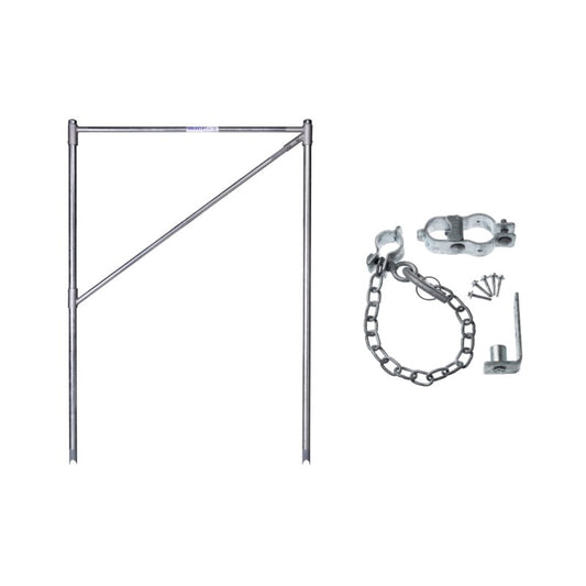 FS-1020 Standard End Assembly Set + Posts + Gate Hardware Kit