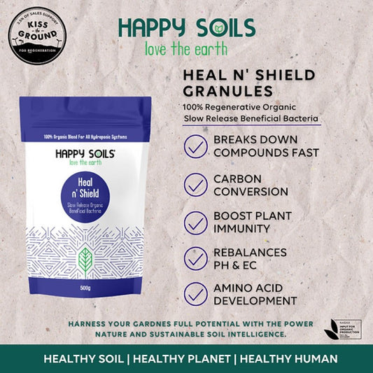 Heal n’ Shield Granules: Organic Slow Release Beneficial Bacteria