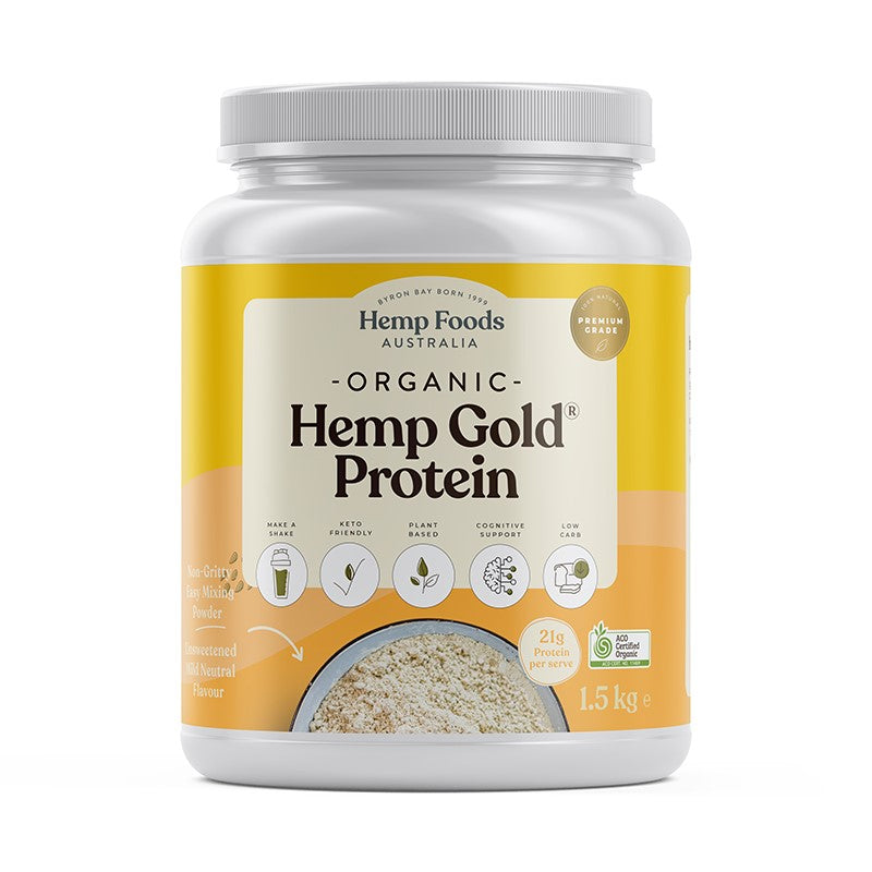 Organic Hemp Gold Protein - 1.5kg