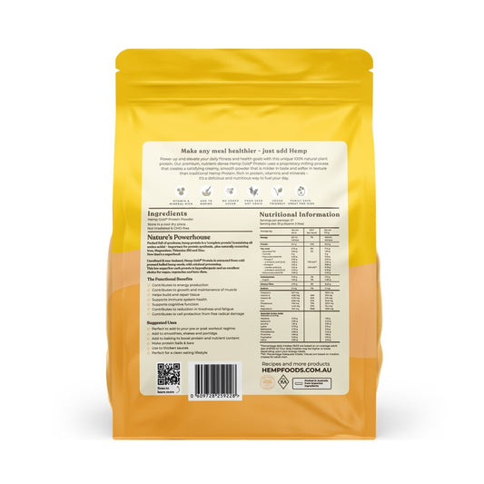 Organic Hemp Gold Protein - 900g