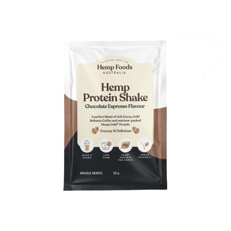 Organic Hemp Protein Shake Chocolate Espresso - 35g