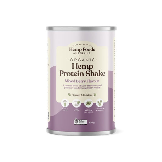 Organic Hemp Protein Shake Mixed Berry - 420g
