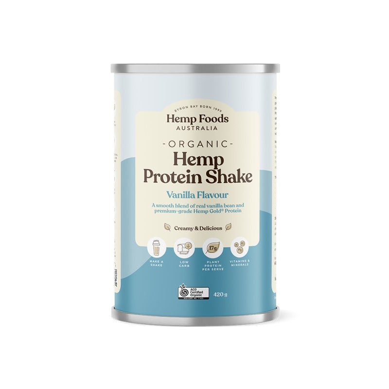 Organic Hemp Protein Shake Vanilla - 420g