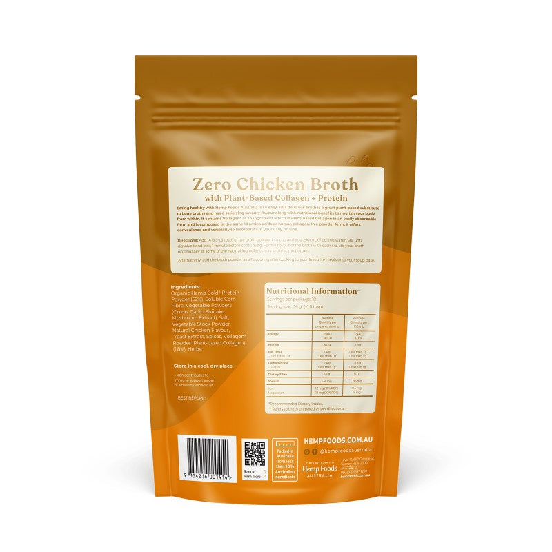 Zero Chicken Broth - 252g