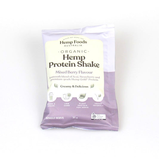 Organic Hemp Protein Shake Mixed Berry - 35g