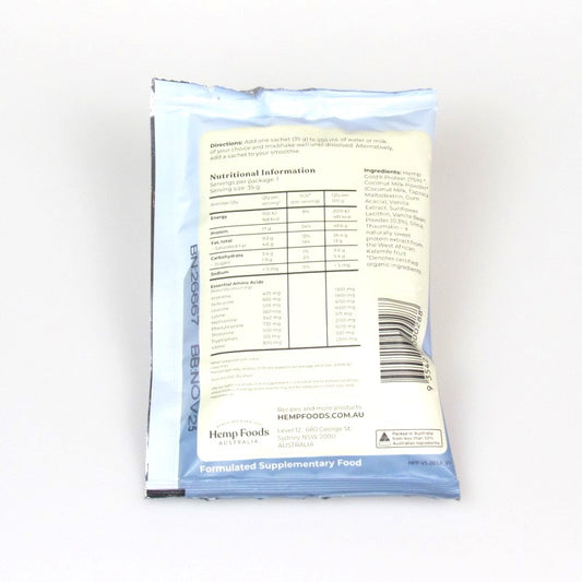 Organic Hemp Protein Shake Vanilla - 35g