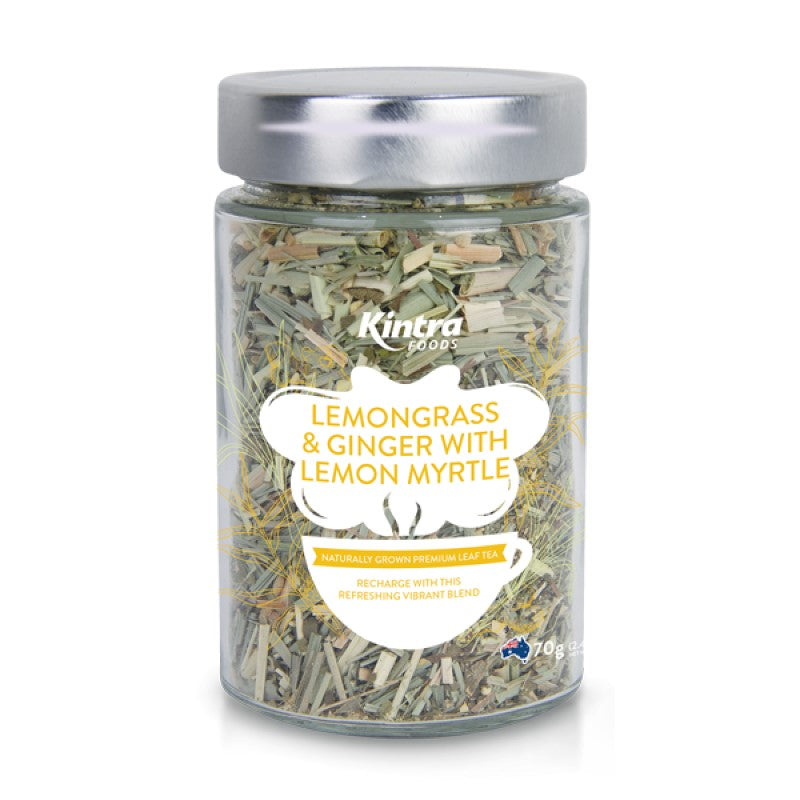 Herbal Tea - Lemongrass & Ginger with Lemon Myrtle - 70g