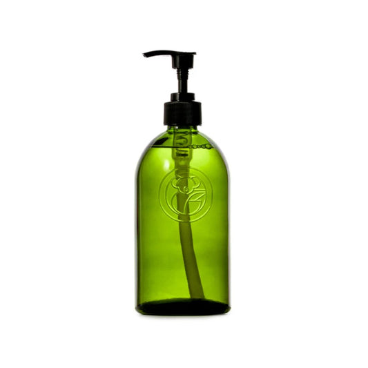 Apothecary Glass Bottle with Pump - 500ml