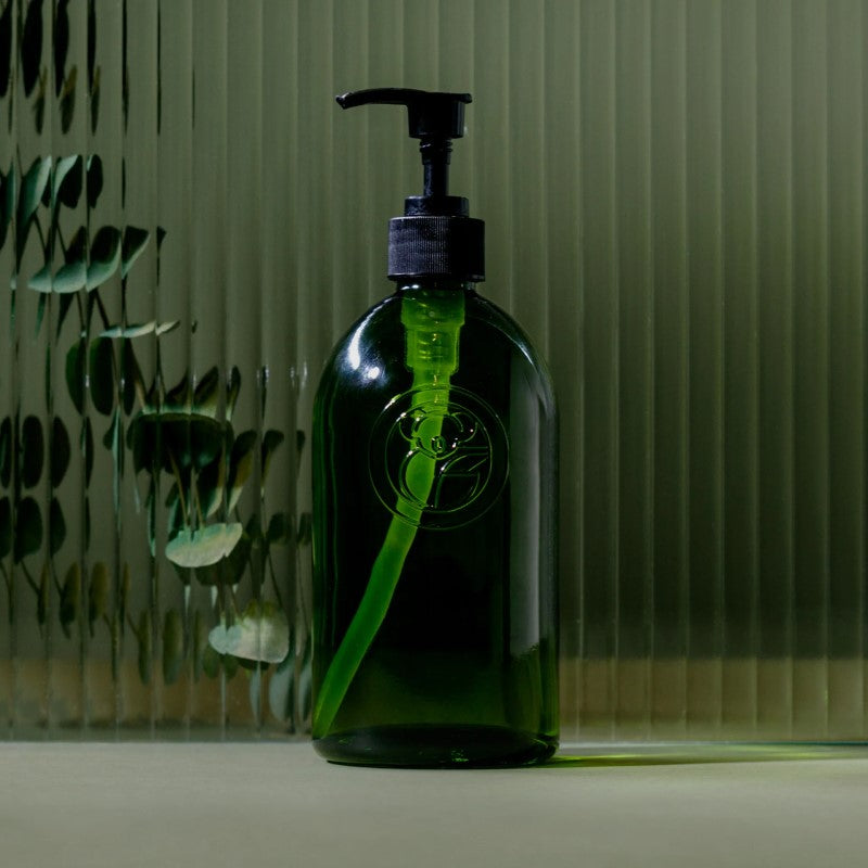 Apothecary Glass Bottle with Pump - 500ml