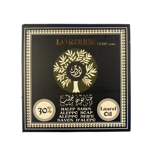 Aleppo Soap - Olive & Laurel Oil - 30% Laurel Oil - 140g