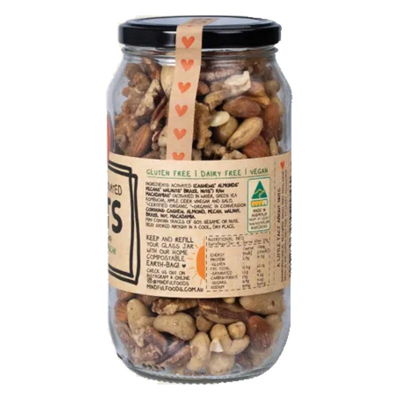 Nuts - Organic & Activated - 500g