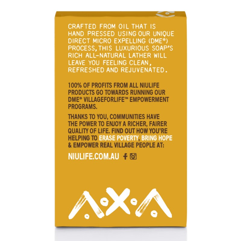 Virgin Coconut Oil Soap - Lemon Charcoal - 100g