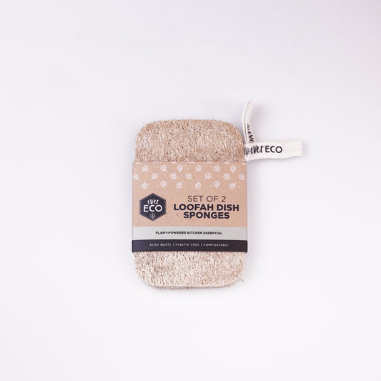 Loofah Dish Sponges - Pack of 2
