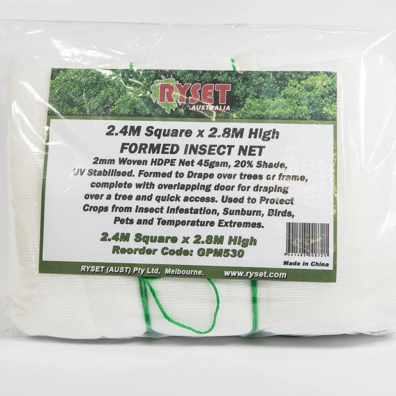 Fitted Insect Exclusion Net - Medium 2.4m x 2.8m