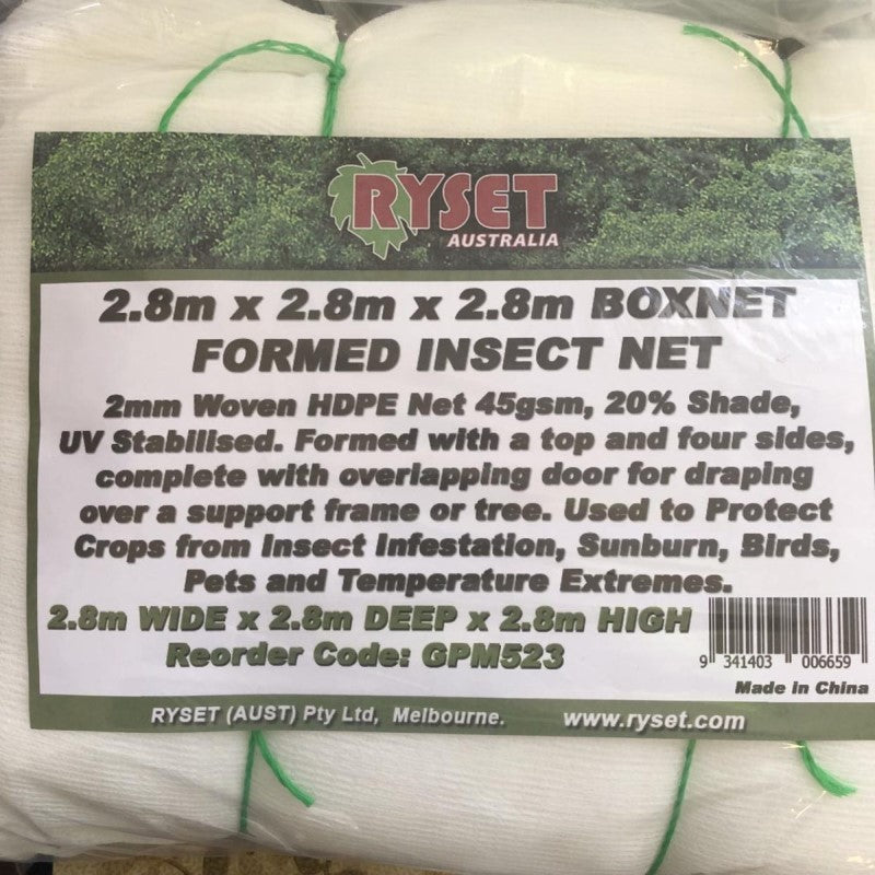 Fitted Insect Exclusion Net - Large 2.8m x 2.8m