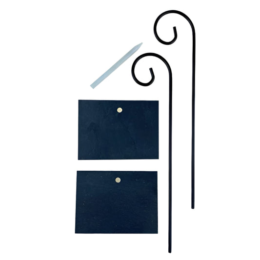 Plant Labels - Hanging Slate