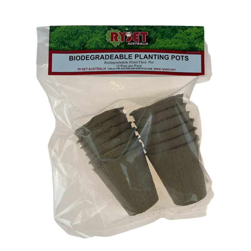 Biodegradable Pots - 60mm - Pack of 12