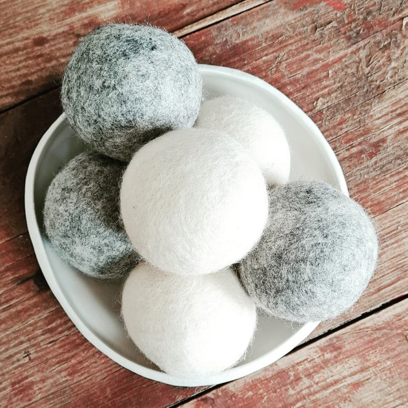 Wool Dryer Balls - Pack of 6