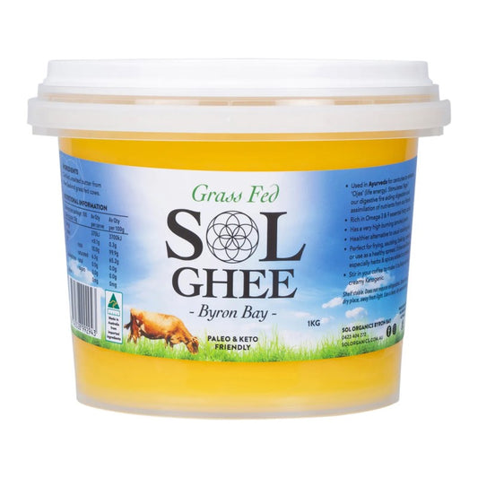 Grass Fed Sol Ghee - 1kg