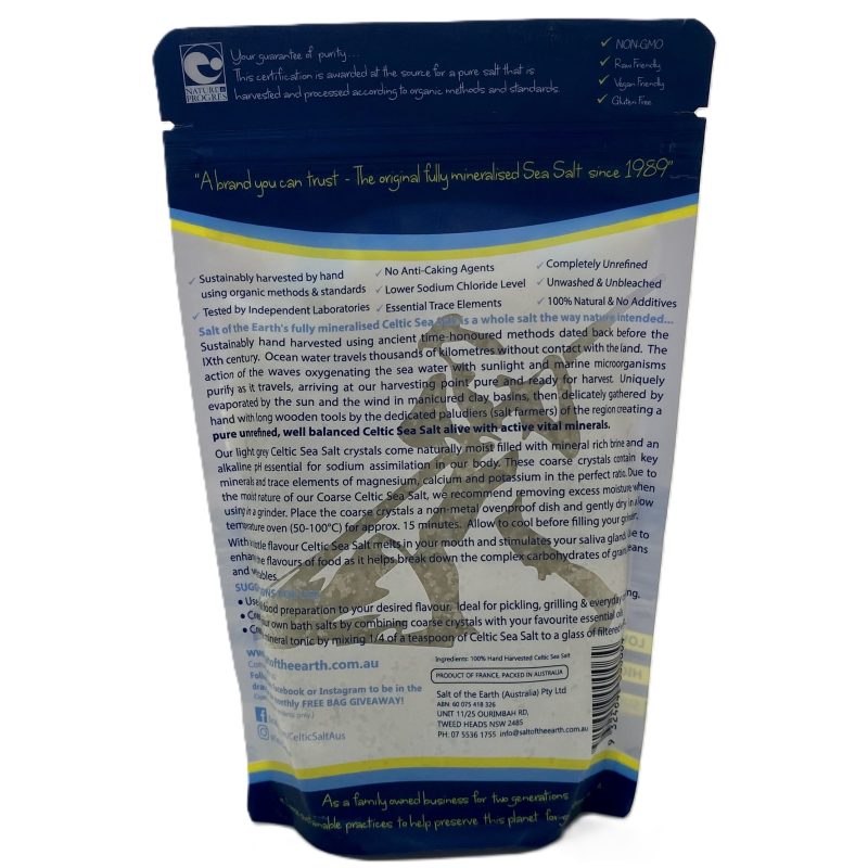 Celtic Sea Salt - Coarse - 250g