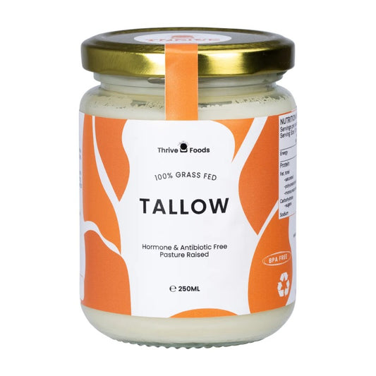 Grass Fed Beef Tallow - 250ml