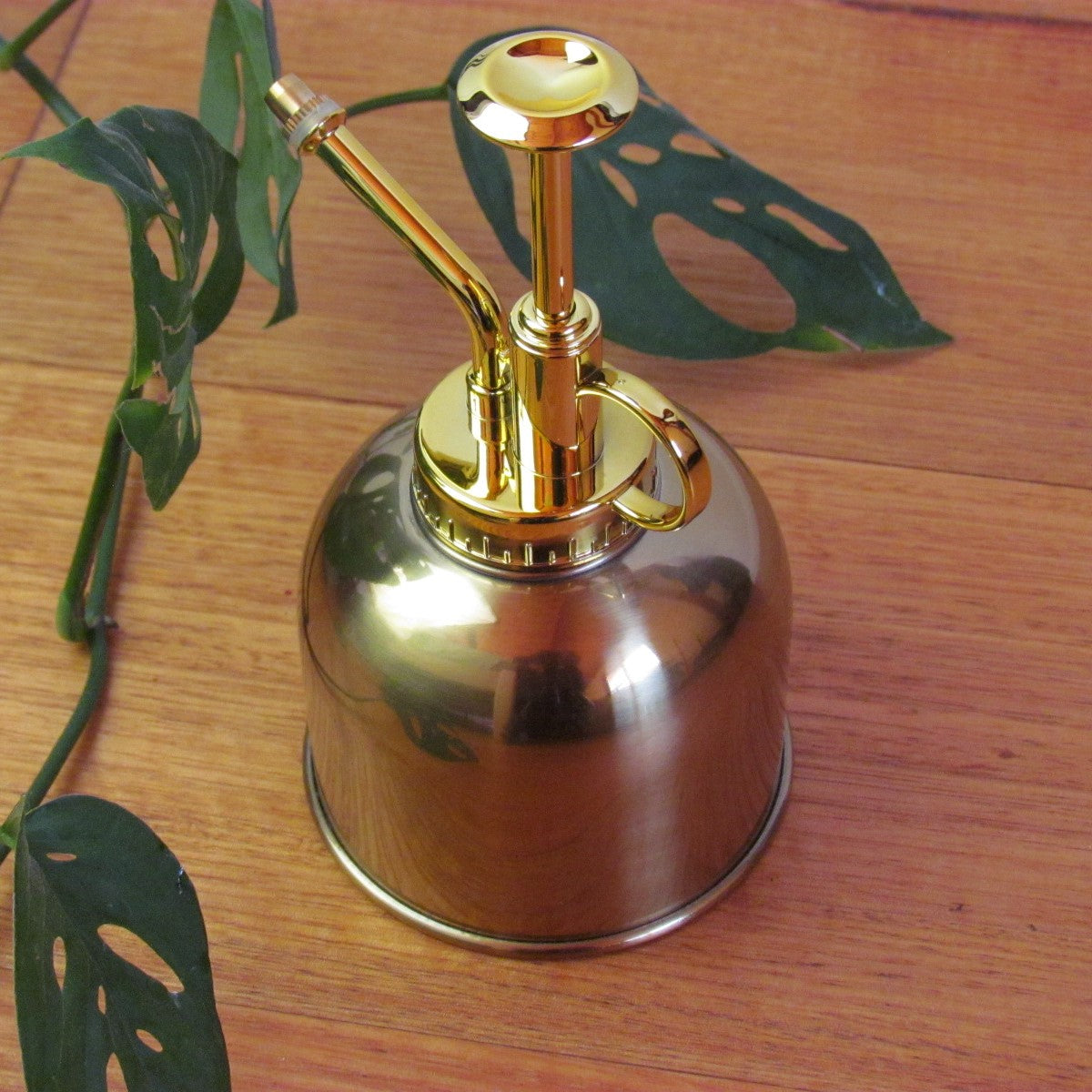 Retro Metal Plant Mister - Brass