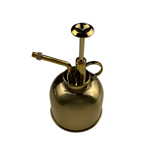 Retro Metal Plant Mister - Brass
