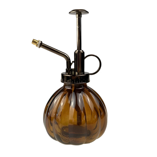 Retro Glass Plant Mister - Amber