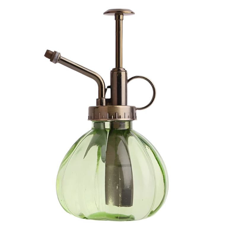 Retro Glass Plant Mister - Green
