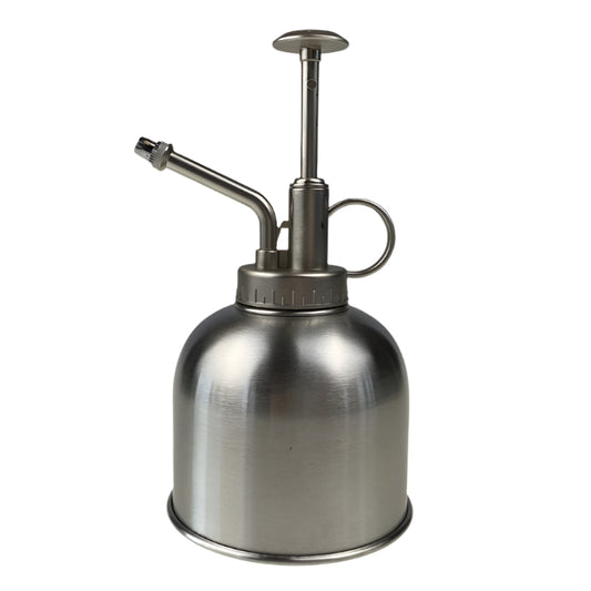 Retro Metal Plant Mister - Stainless