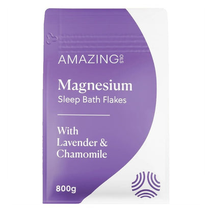 Magnesium Sleep Bath Flakes with Lavender & Chamomile - 800g