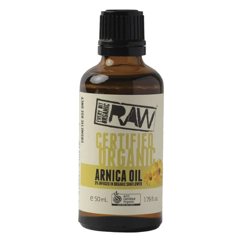 Raw Organic Arnica Oil - 50ml