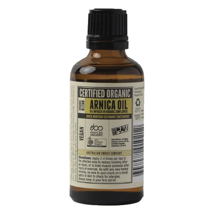 Raw Organic Arnica Oil - 50ml