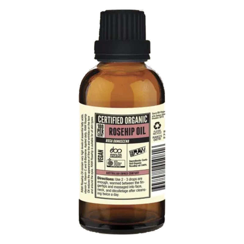 Raw Organic Rosehip Oil - 50ml