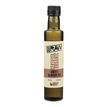 Raw Organic Sweet Almond Oil - 250ml