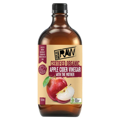 Raw Organic Apple Cider Vinegar with the Mother - 500ml