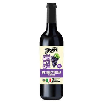 Raw Organic Balsamic Vinegar of Modena - 500ml