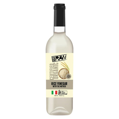 Raw Organic Rice Vinegar with the Mother - 500ml
