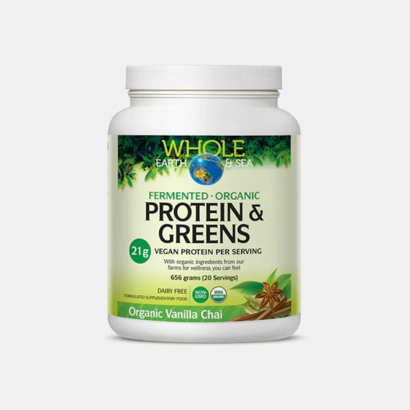Fermented, Organic Protein & Greens - Vanilla Chai