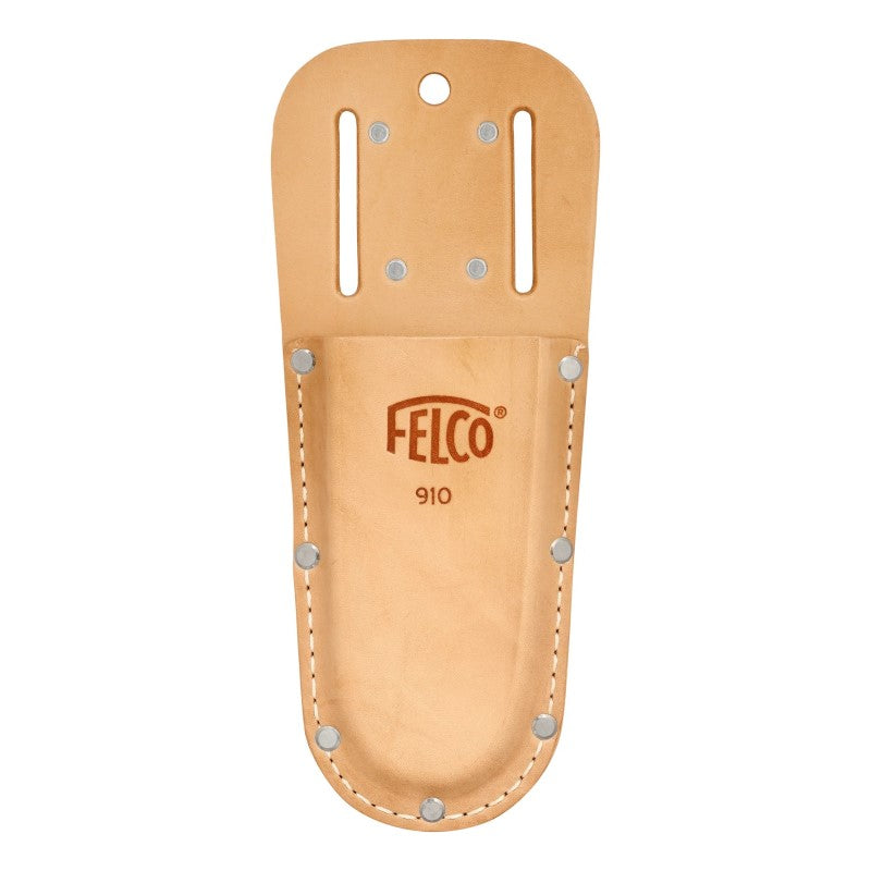 Tool Holder - Felco 910 - Leather Holster - With Belt Loop & Clip