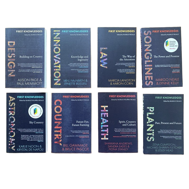 Collection of books from the 'First Knowledges' series