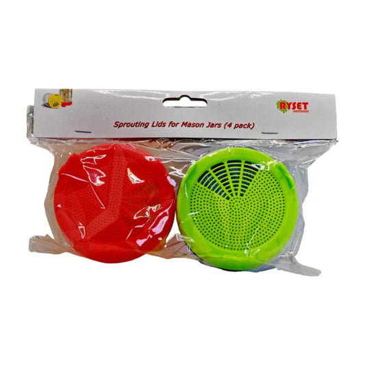 Lids for Mason Sprouting Jars - Pack of 4