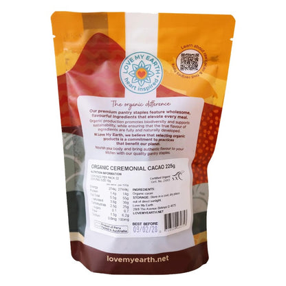 Ceremonial Cacao - Organic - 225g