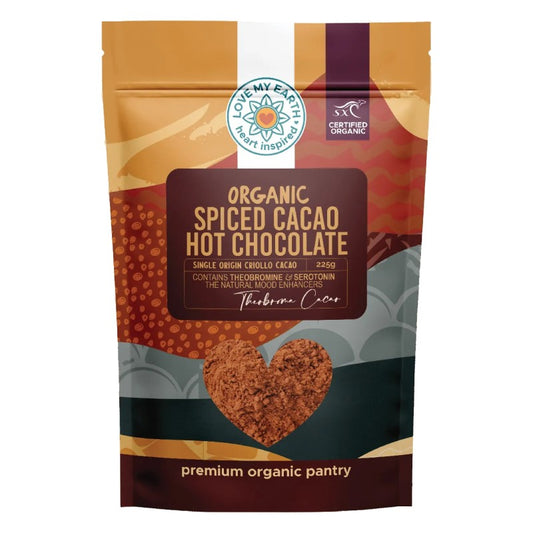 Spiced Cacao Hot Chocolate - Organic - 225g