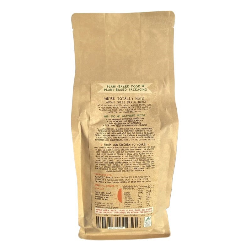Brazil Nuts - Organic & Activated - 1kg