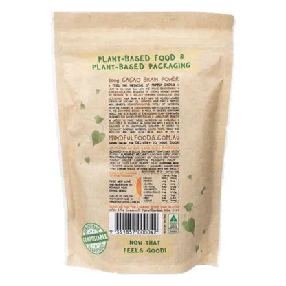 Cacao Brain Power - Organic & Activated - 200g
